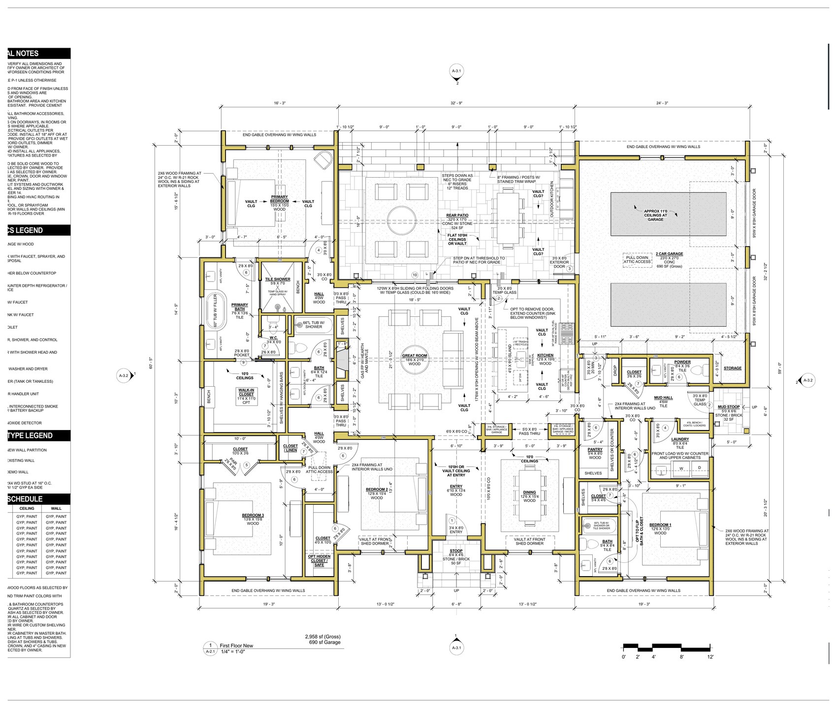 Residence 02 main floor plan