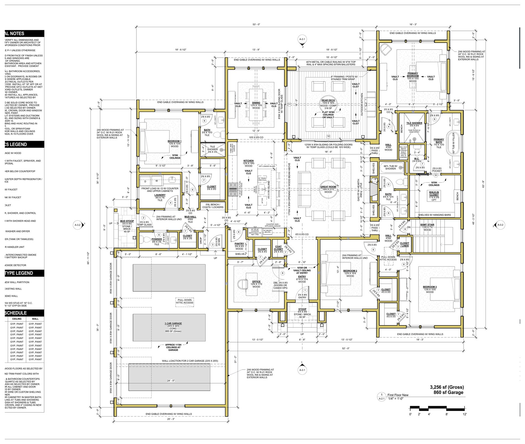Residence 04 main floor plan